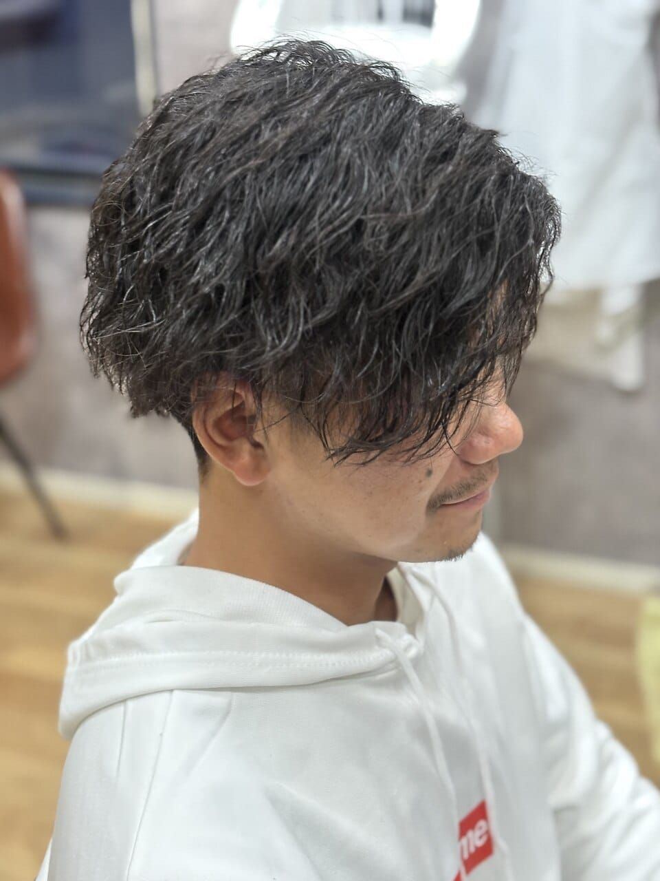 無造作ブラストパーマ